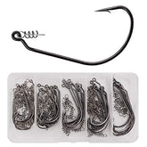 Twistlock fishing hooks size 2/0 in a box